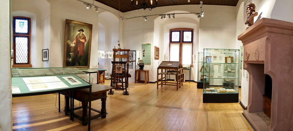 Das Gutenbergmuseum in der Kurfürstlichen Burg.