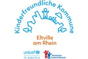 Siegel bzw. Logo: Kinderfreundliche Kommune Eltville.