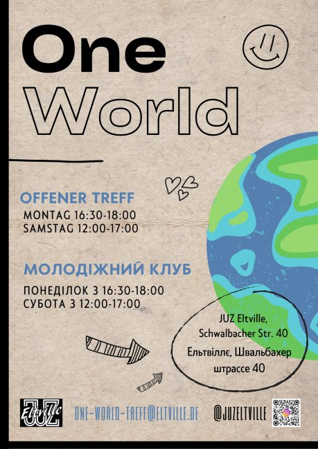 One World Plakat