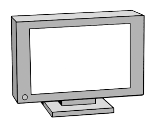 Grafik Fernseher