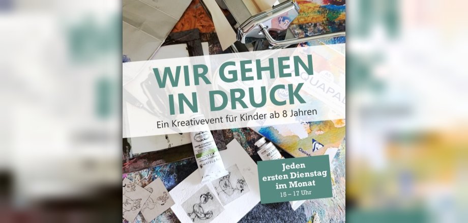 Plakat mit Info zur Veranstaltung