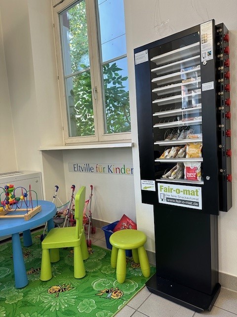 Fairer Snackautomat im Rathaus