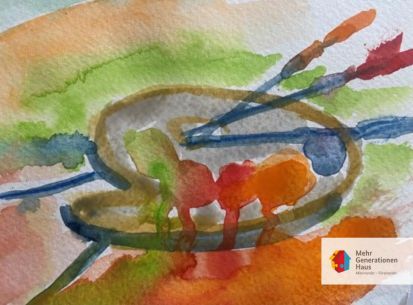 Symbolbild: Mit Aquarell gemaltes Bild