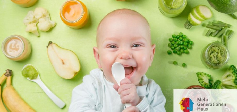 Symbolbild Baby mit Beikost