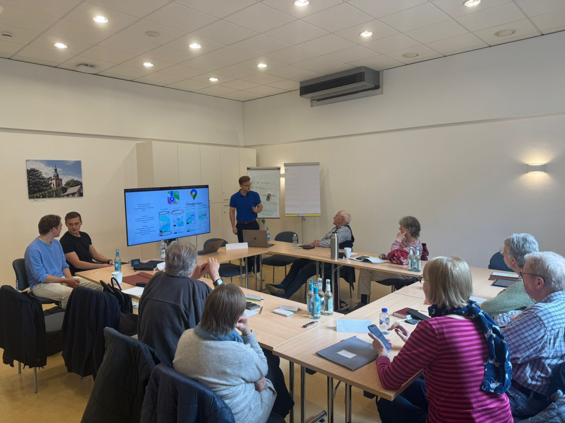 EBS Studierende und Teilnehmende des Workshops