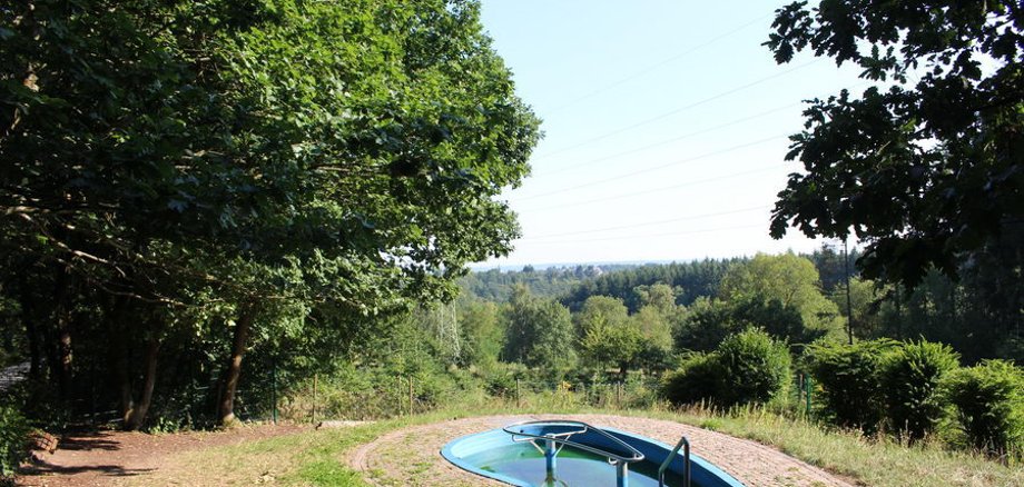Tretbecken in Rauenthal.