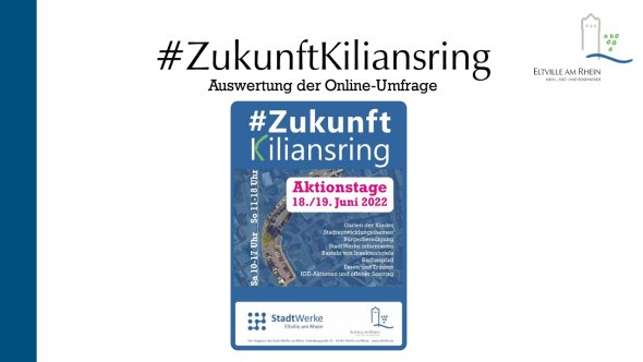 Powerpoint-Folie mit Plakat zu den Aktionstagen