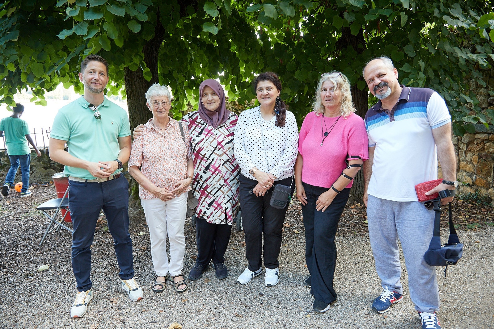 Gruppenfoto von Beteiligten