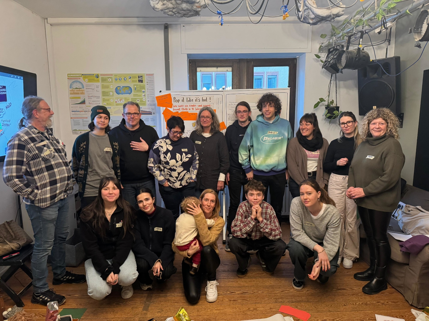 Gruppenfoto der Workshopteilnehmenden