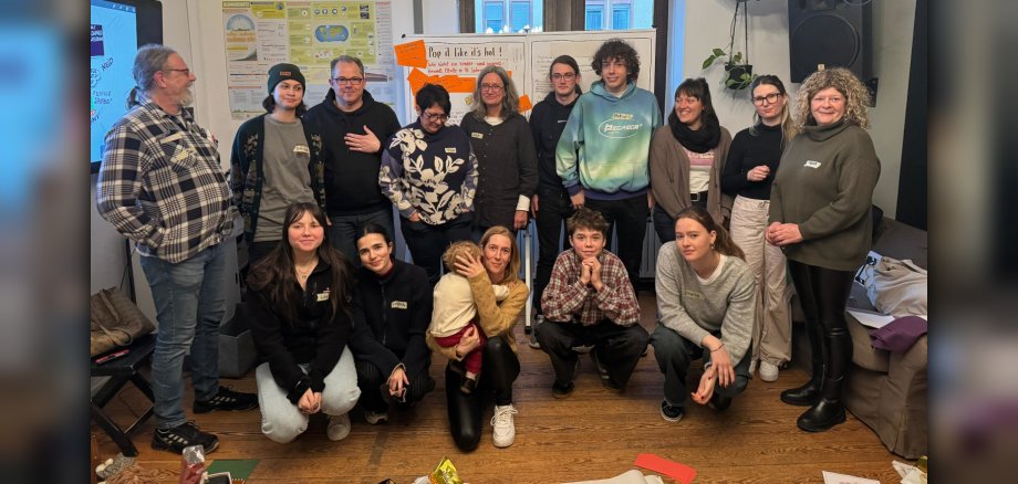 Gruppenfoto der Workshopteilnehmenden