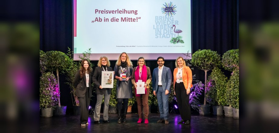 Gruppenfoto bei der Verleihung