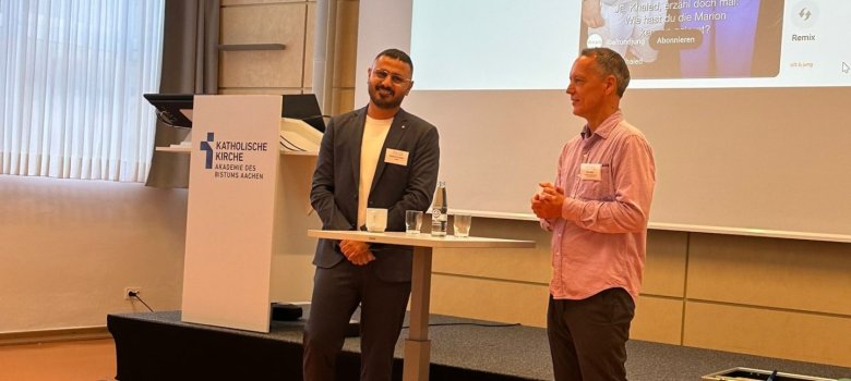 Khaled Hussein (links), Eric Rahn (rechts)