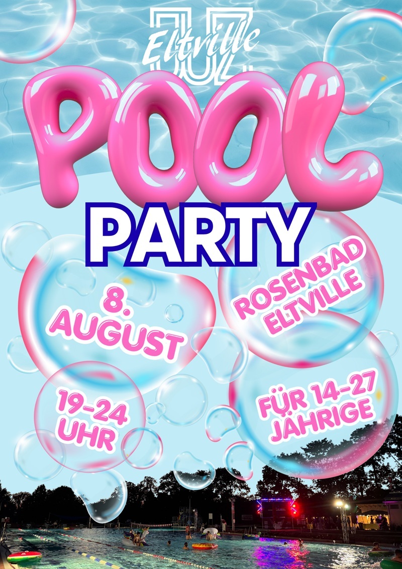 Plakat Poolparty