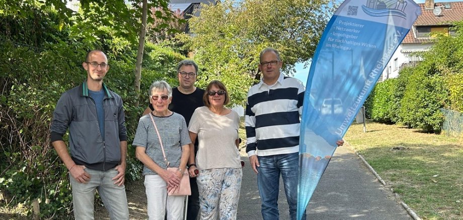 Gruppenfoto im Marixgarten