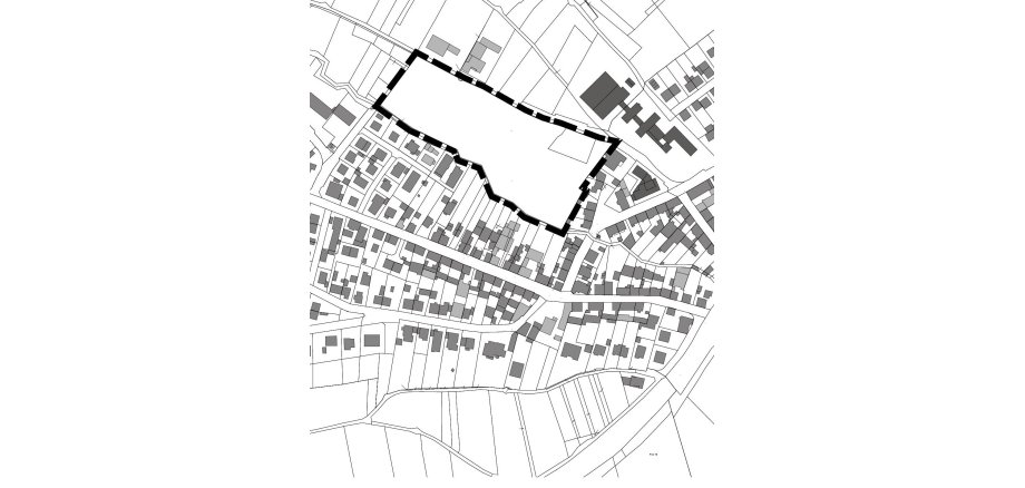 Übersichtsplan des Geltungsbereiches des Bebauungsplanes "Bachhöllerweg 2. Änderung" 