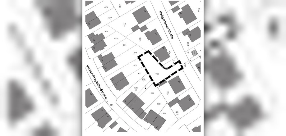 Geltungsbereich des Bebauungsplanes "Muhl - 2. Änderung", Hattenheim